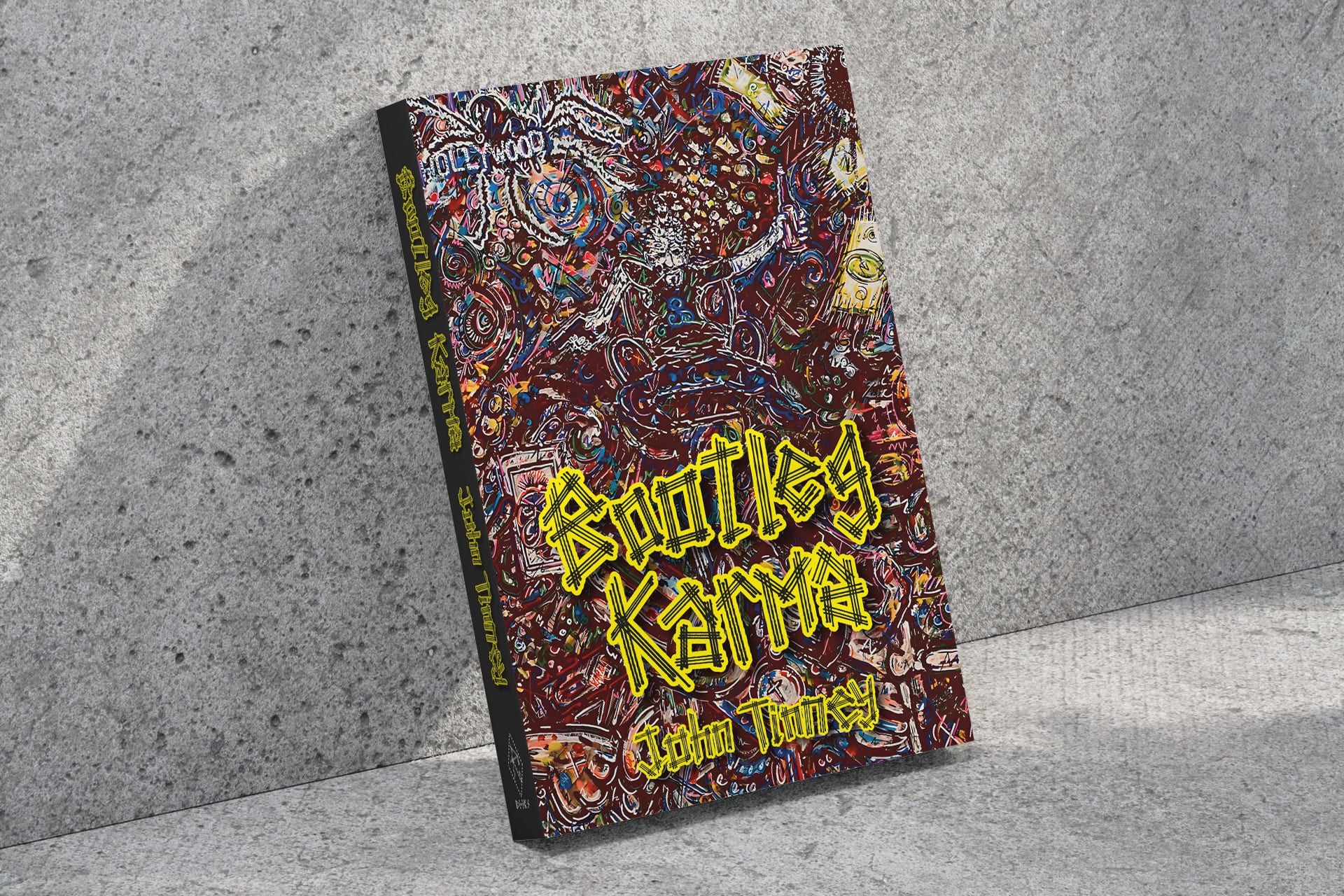 Bootleg Karma book cover design