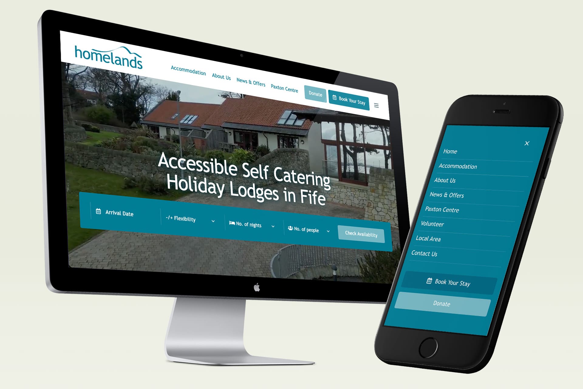 Homelands-Trust website