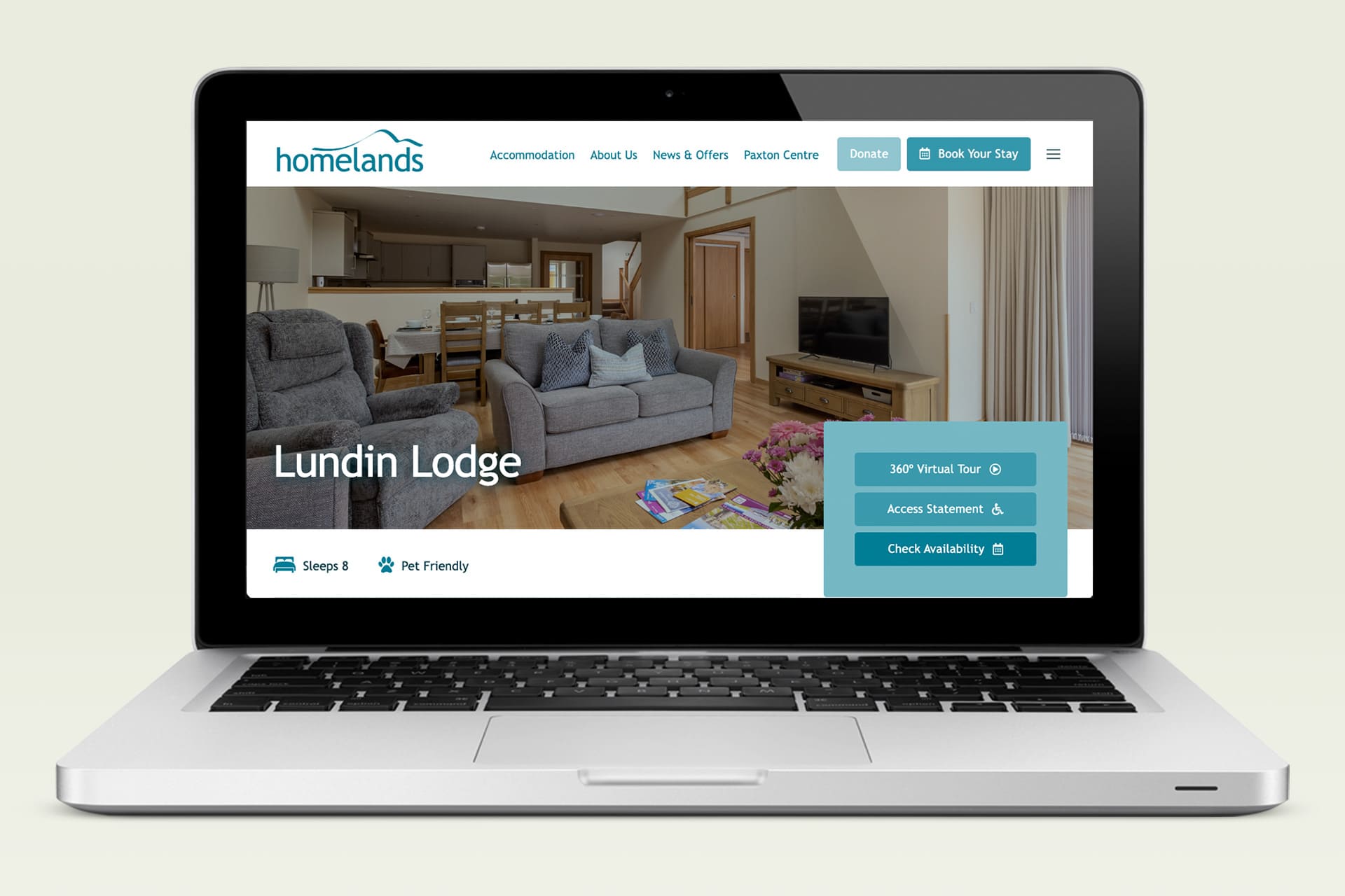 Homelands-Trust website