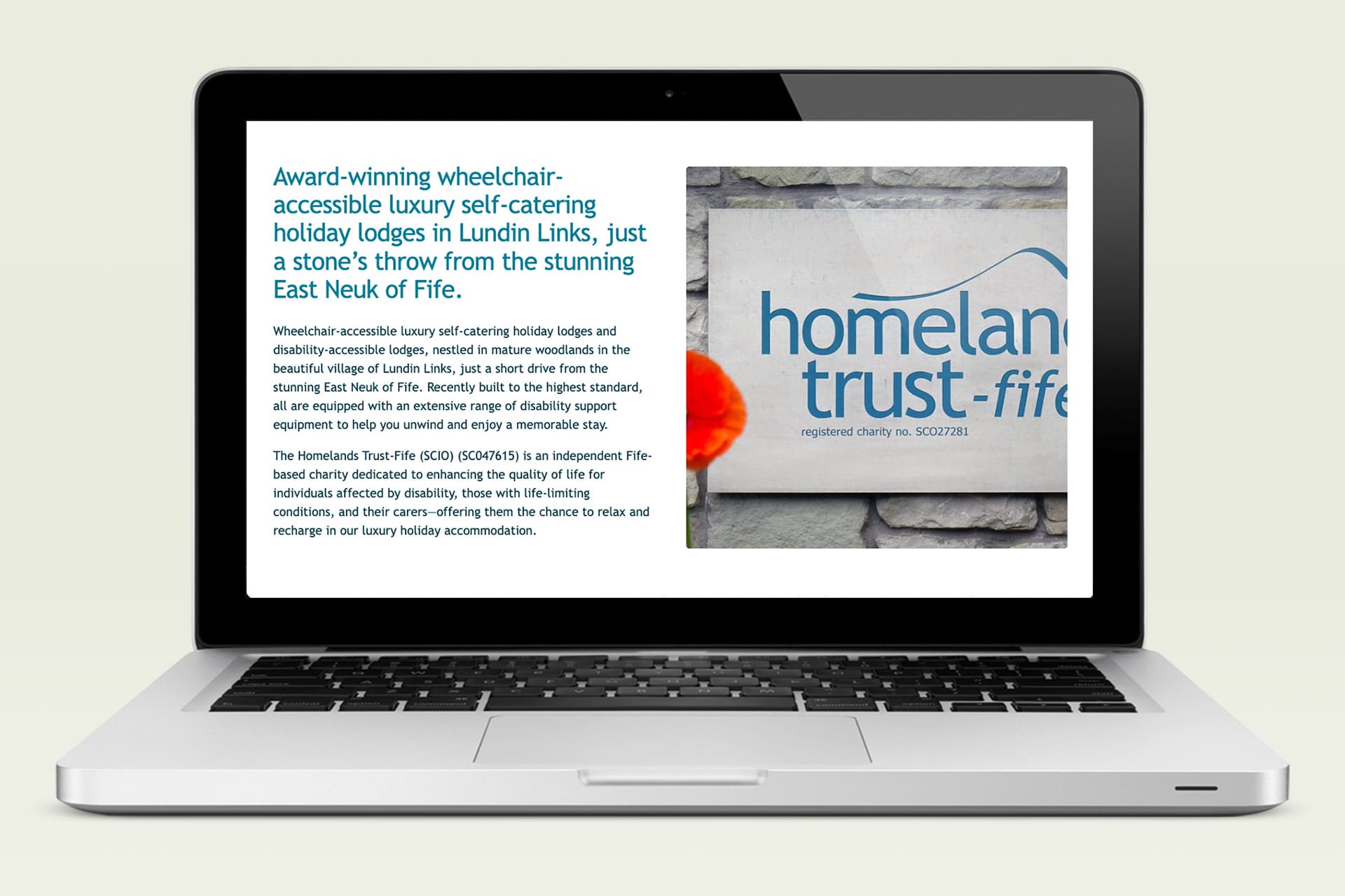 Homelands-Trust website