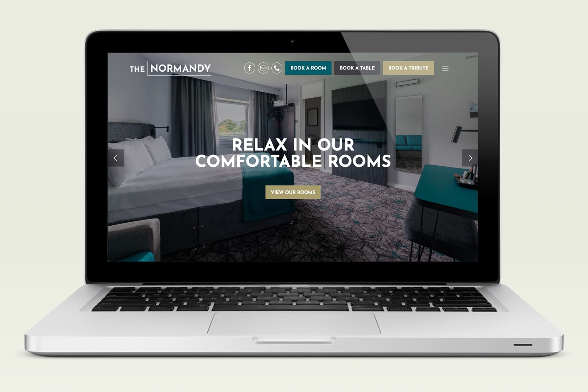 The Normandy Hotel website