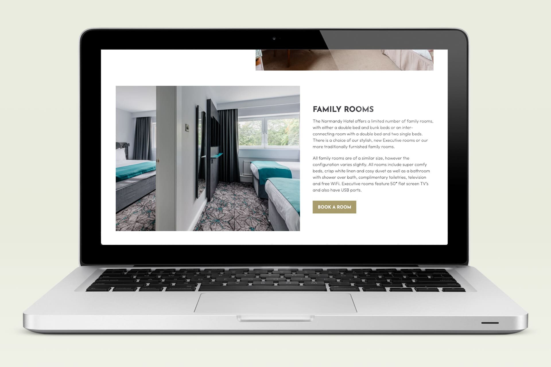 The Normandy Hotel website
