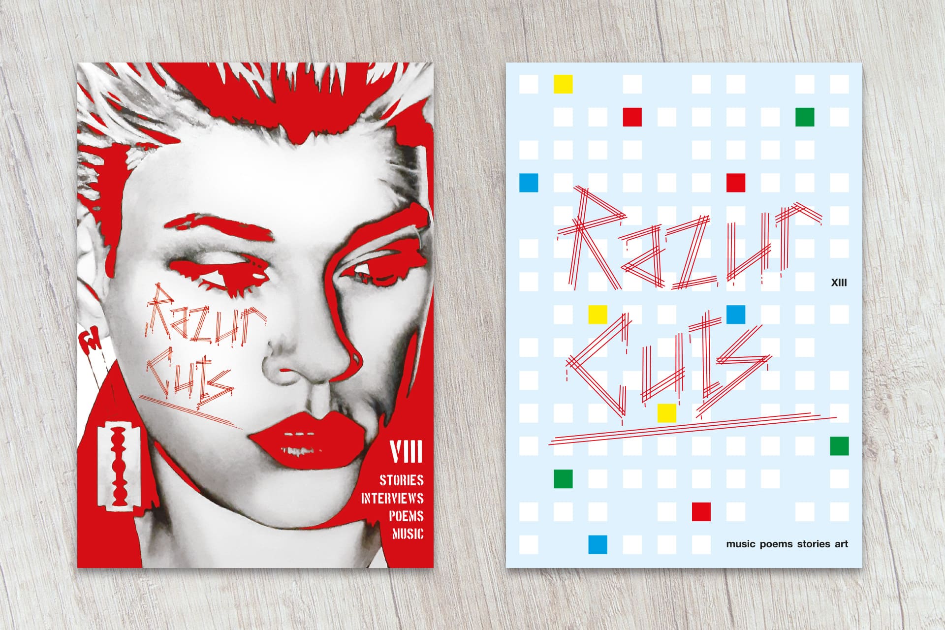 Razur Cuts magazine covers